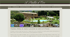 Desktop Screenshot of location-corse-stalladoro.com